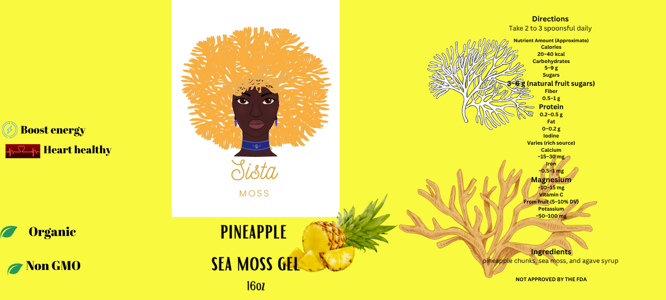 pineapple sea moss gel